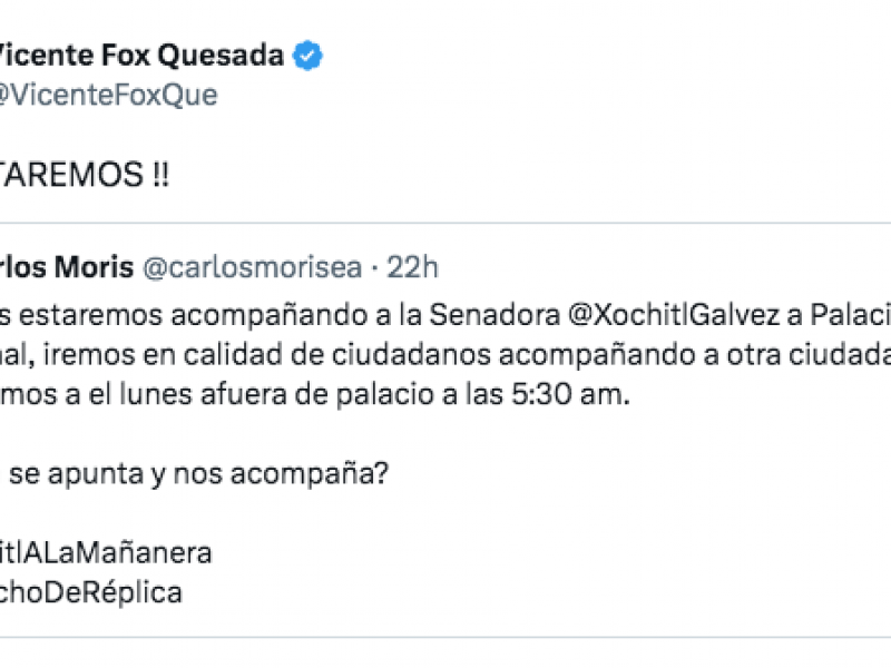 Que siempre no, Fox no acudirá a la mañanera