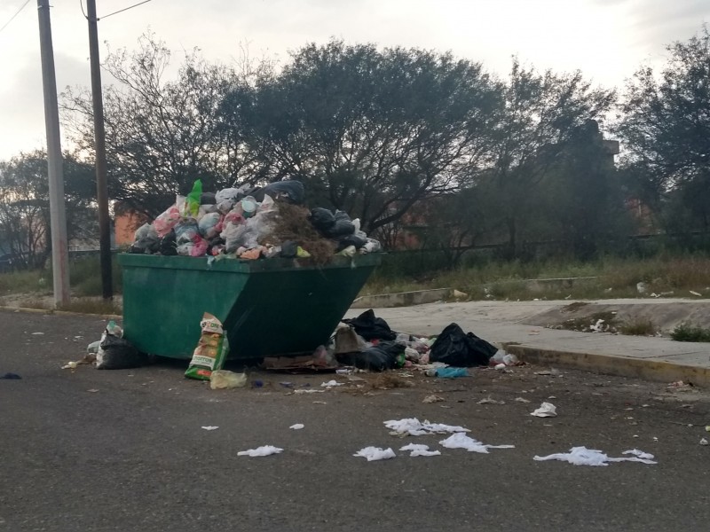 Fraccionamientos piden recolección de basura