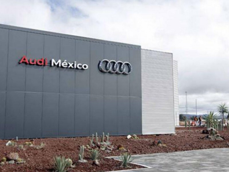 Frena producción Audi México dos semanas ante falta de materiales