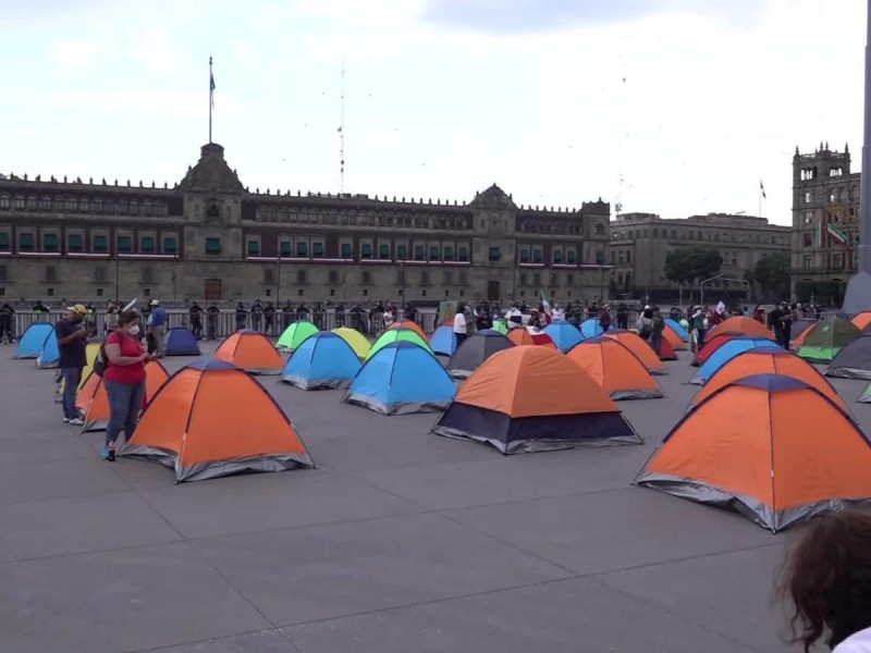 FRENA se va provisional del Zócalo.