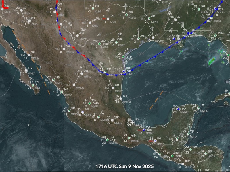Frente Frío 13 provocará lluvias y bajas temperaturas en Xalapa