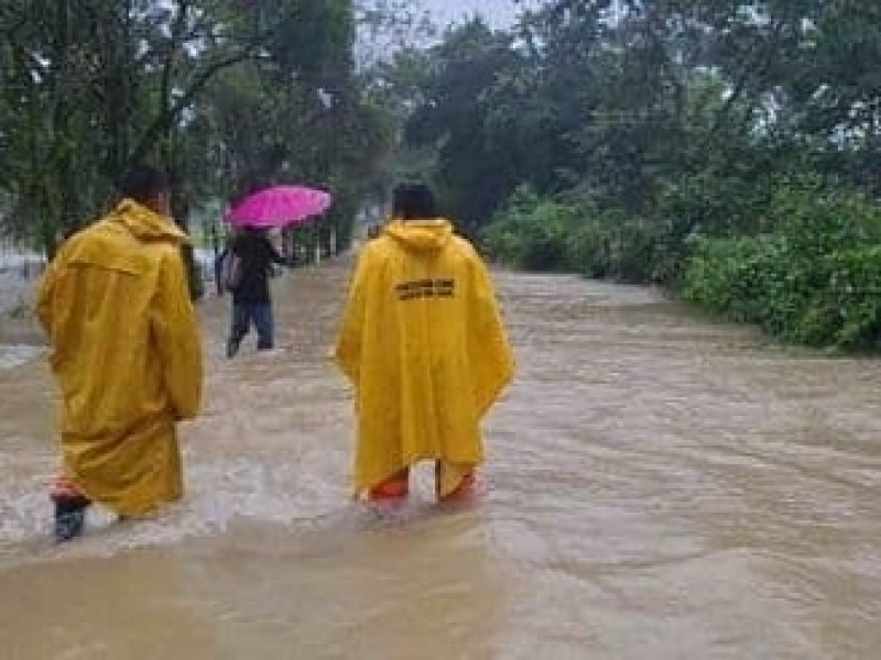 Frente frío 16 deja afectaciones en 177 viviendas