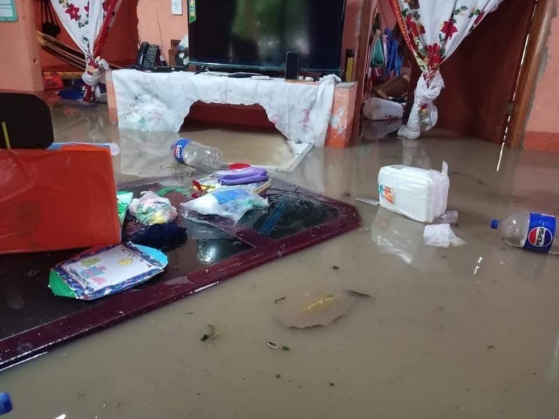 Frente frío deja algunas afectaciones en municipios veracruzanos