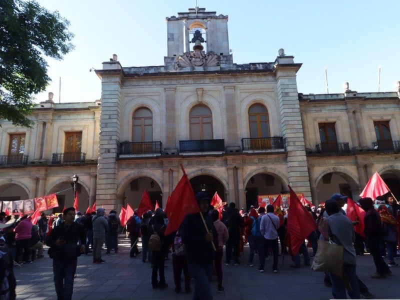Frente Popular activa movilizaciones en Oaxaca; exigen justicia social