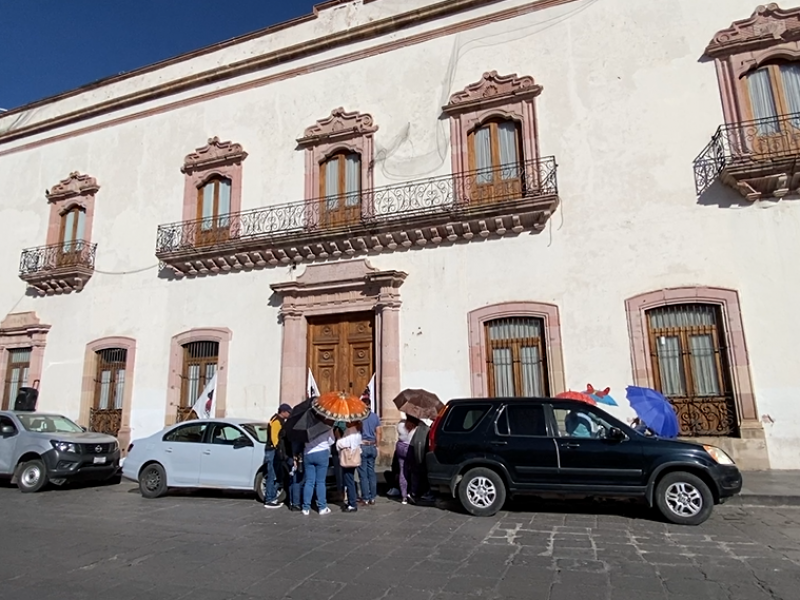 Frente Popular de Lucha toma TSJEZ por actos de corrupción.