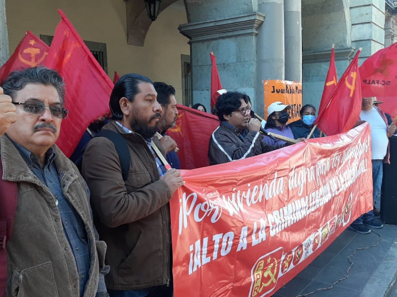 Frente Popular inicia huelga de hambre en oficinas de SEGO