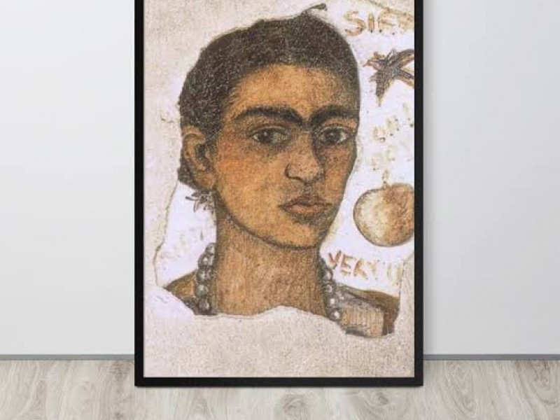 Fresco de Frida Kahlo que ella tiró fue subastado