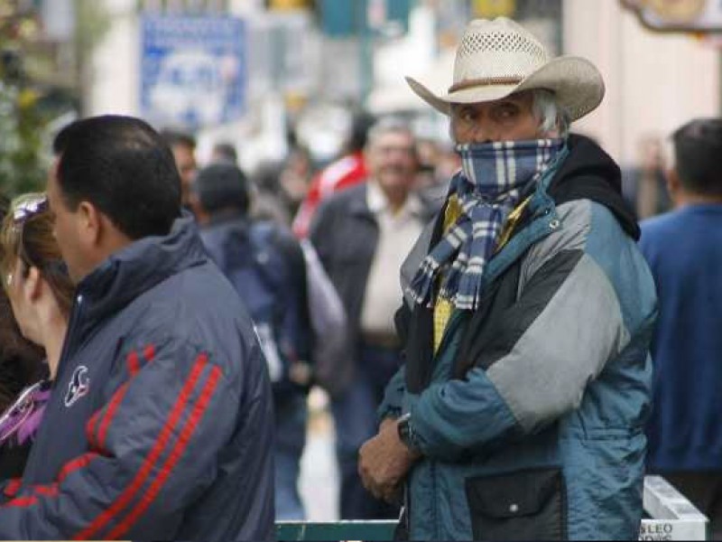 Frío por primera tormenta invernal en Sonora