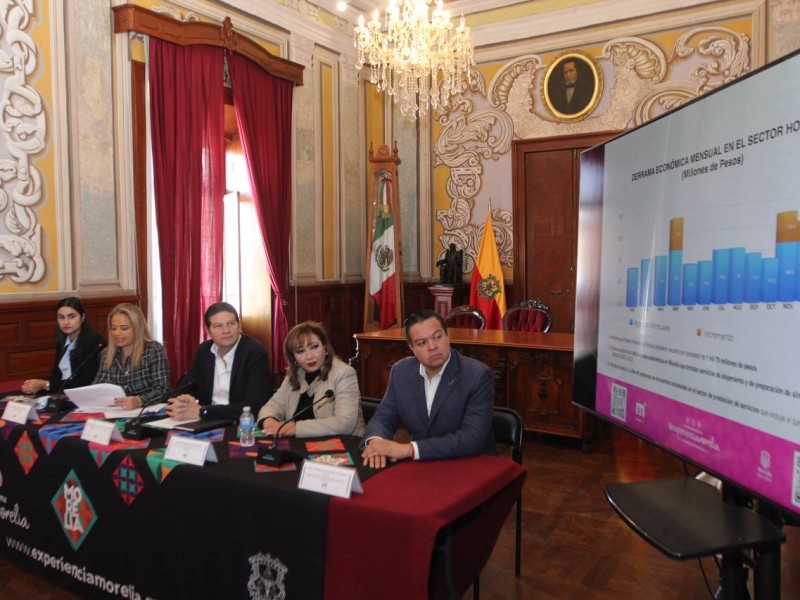 Fue 2022 el mejor año en turismo en Morelia: edil