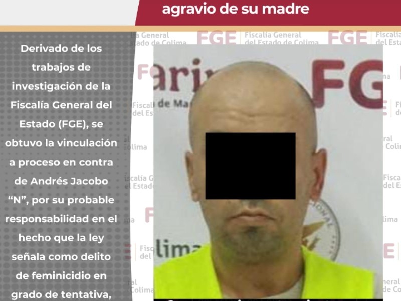 Fue a la cárcel por atacar con machete a su propia madre