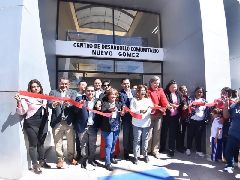 Fue reinaugurado el Centro de Desarrollo Comunitario “Nuevo Gómez”
