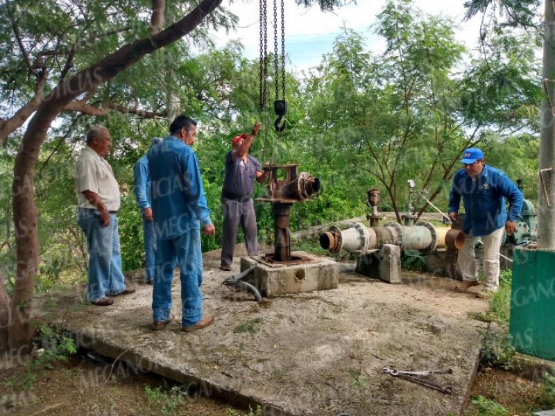 Fuera de servicios tres Pozos de Agua Potable en Juchitán