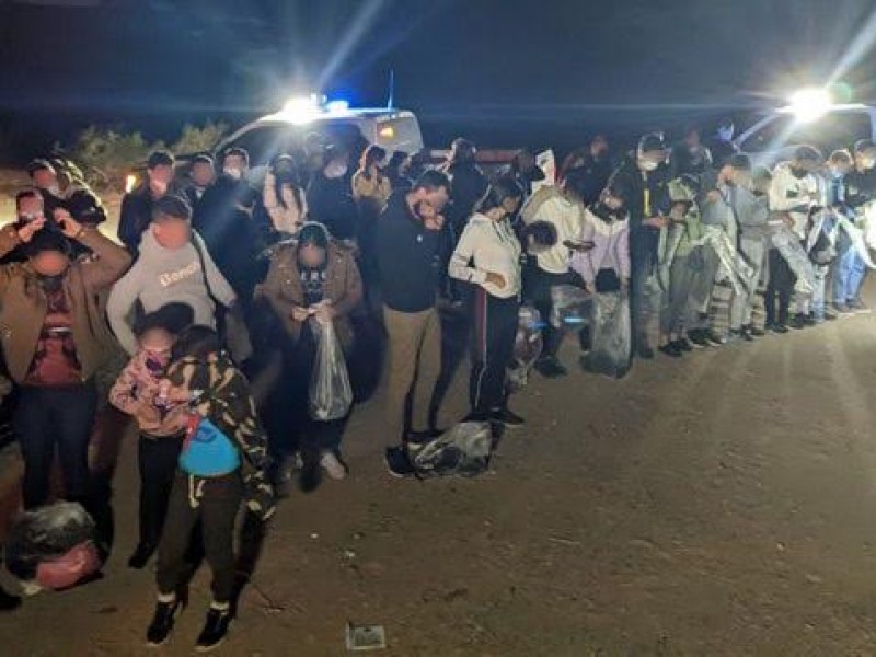 Fueron detenidos en Lukeville 77 migrantes indocumentados