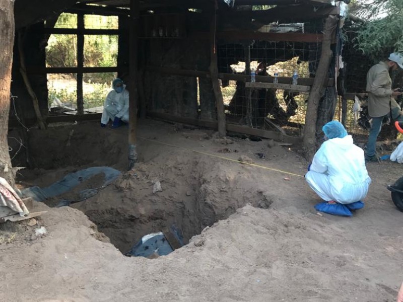 Fueron en total 6 osamentas las encontradas, dos mujeres