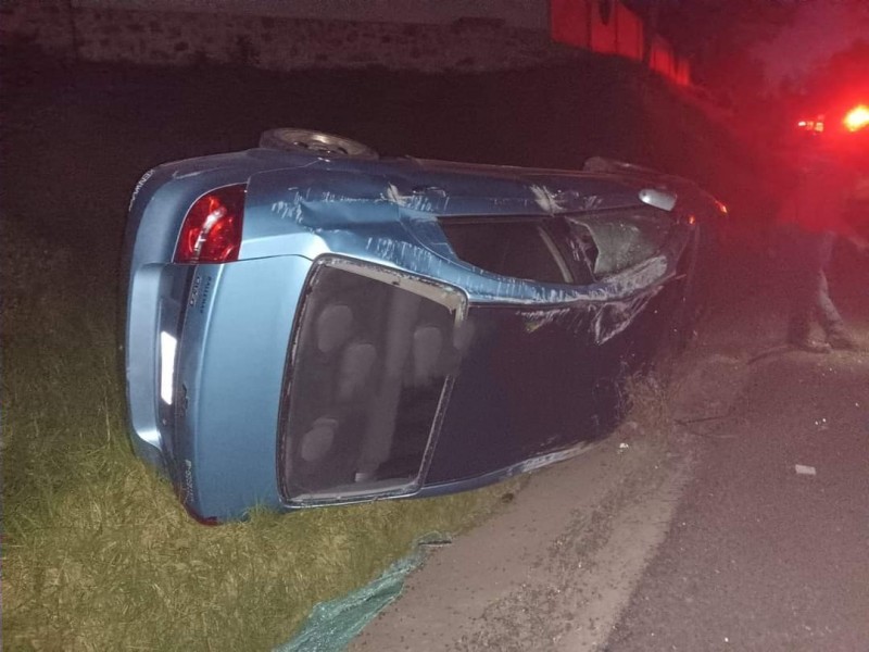 Fuerte accidente en la Zaragoza-Zacapoaxtla