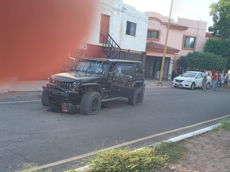 Fuerte ataque armado deja un muerto y un herido