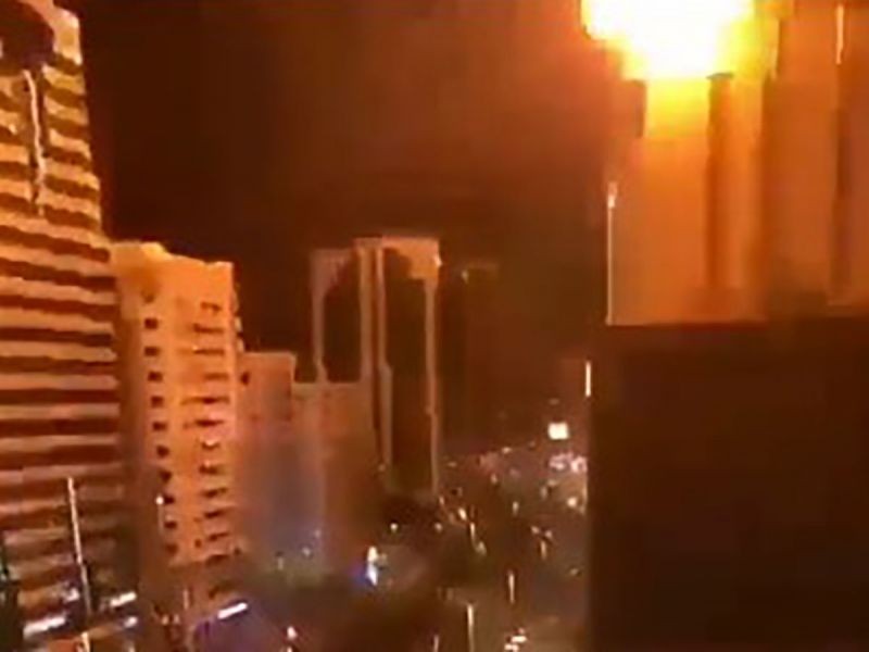 Fuerte explosión sacude Abu Dhabi