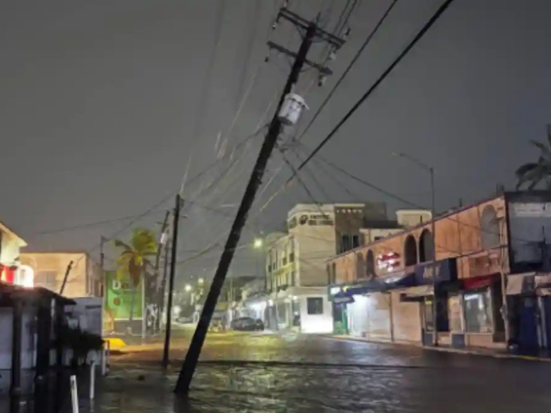 Fuertes afectaciones en Cabo San Lucas dejó tormenta 