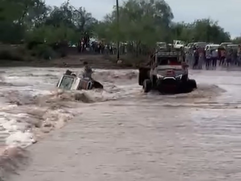 Fuertes lluvias azotan el sur de Sonora durante el fin de semana