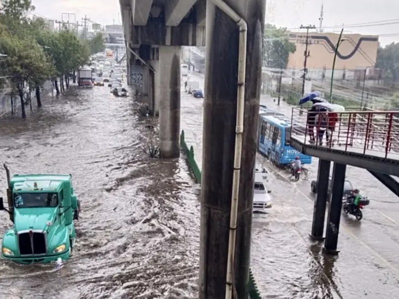 Fuertes lluvias continuarán este lunes 11 de agosto en CDMX y Edomex