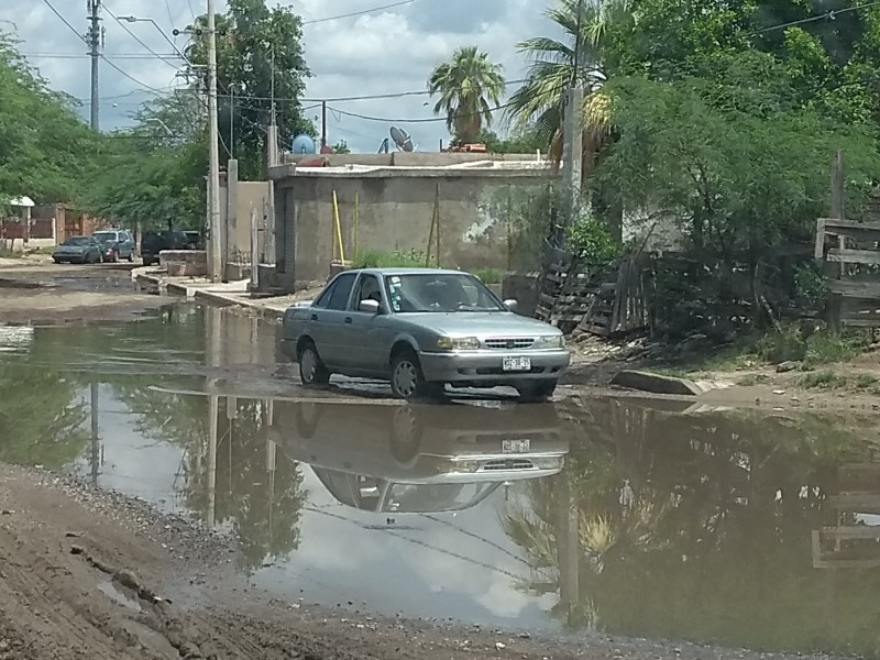 Fuertes lluvias en Hermosillo