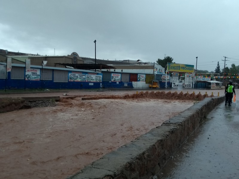 Se registra Fuerte tormenta en Nogales.