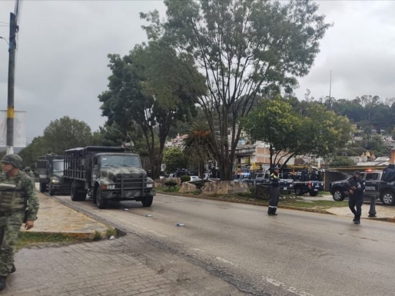 Fuerzas armadas restituyen el orden en San Cristóbal, tras balacera