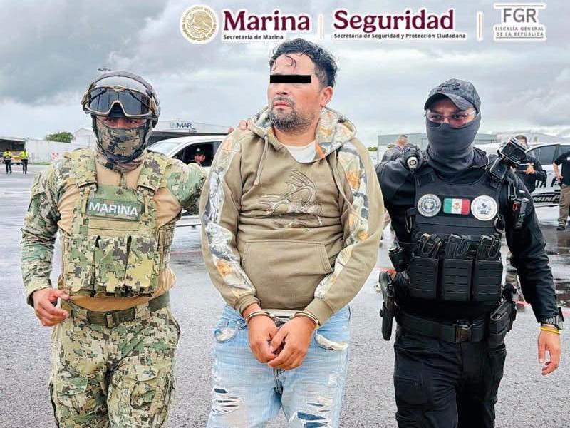 Fuerzas Federales detienen a Carlos “N”, jefe de grupo delictivo en Oaxaca
