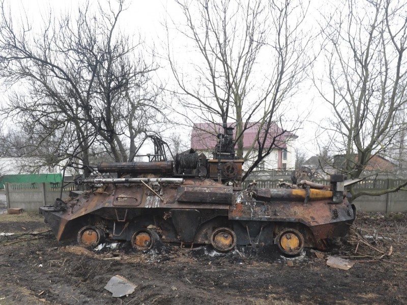 Fuerzas ucranianas avanzan en las cercanías de Kiev
