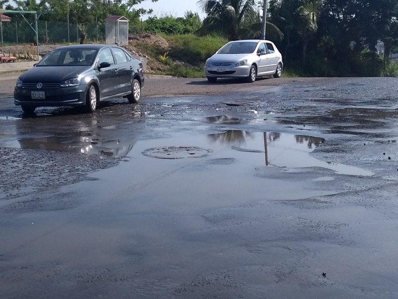 Fuga de agua en fraccionamiento Torrentes