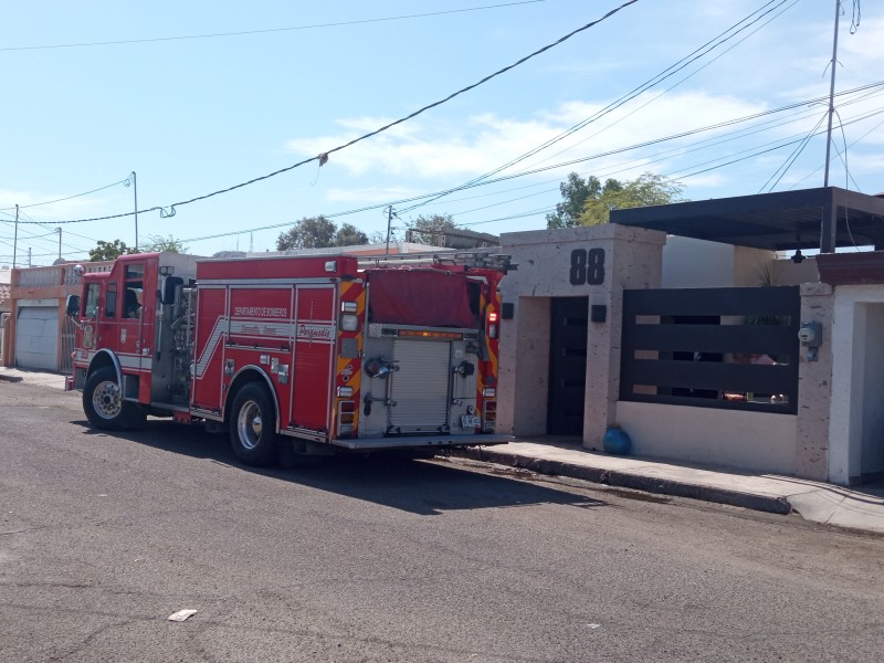 Fuga de gas natural genera conato de incendio