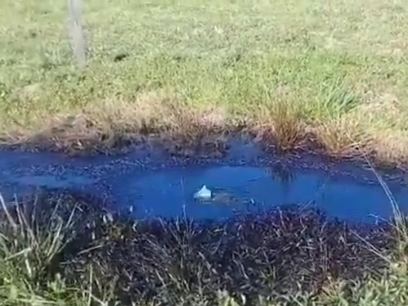 Fuga de hidrocarburo en San Juan Guichicovi