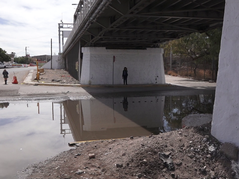 Fuga deja mal olor sobre lecho de Río Nazas