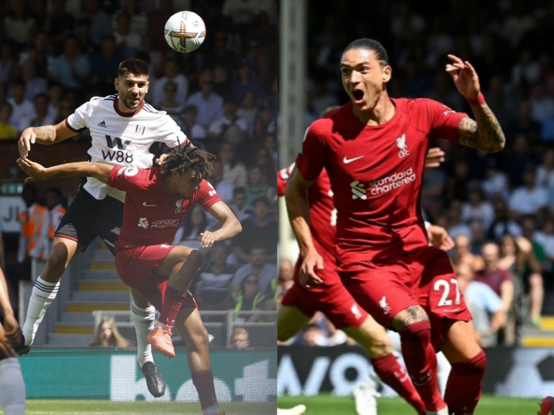 Fulham le quita puntos al Liverpool. 2-2