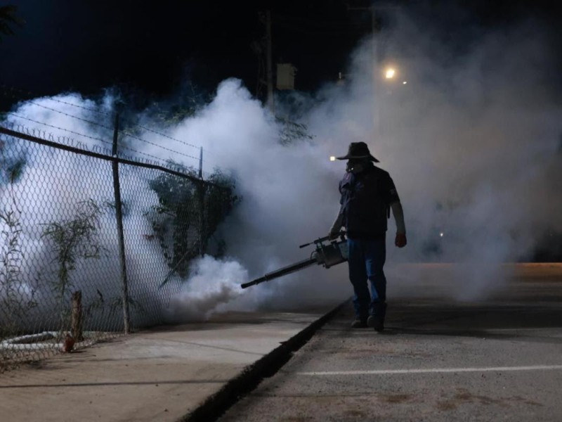Fumiga más de 154 mil hectáreas contra el dengue en 283 localidades