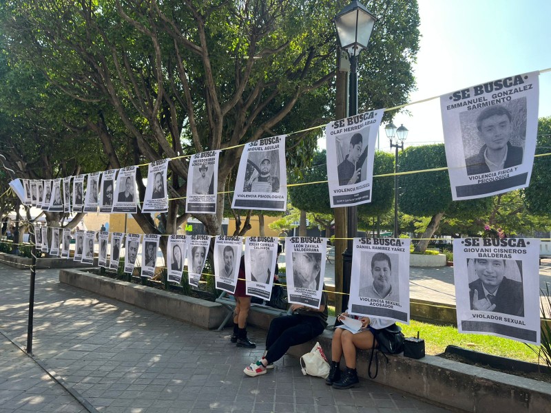 “Funan” a hombres generadores de violencia contra la mujer en tendedero