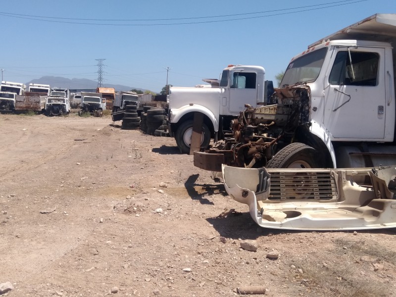 Funciona solo un tercio de maquinaria en Cajeme