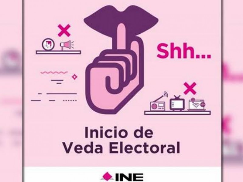 Funcionarios deberán respetar veda electoral.