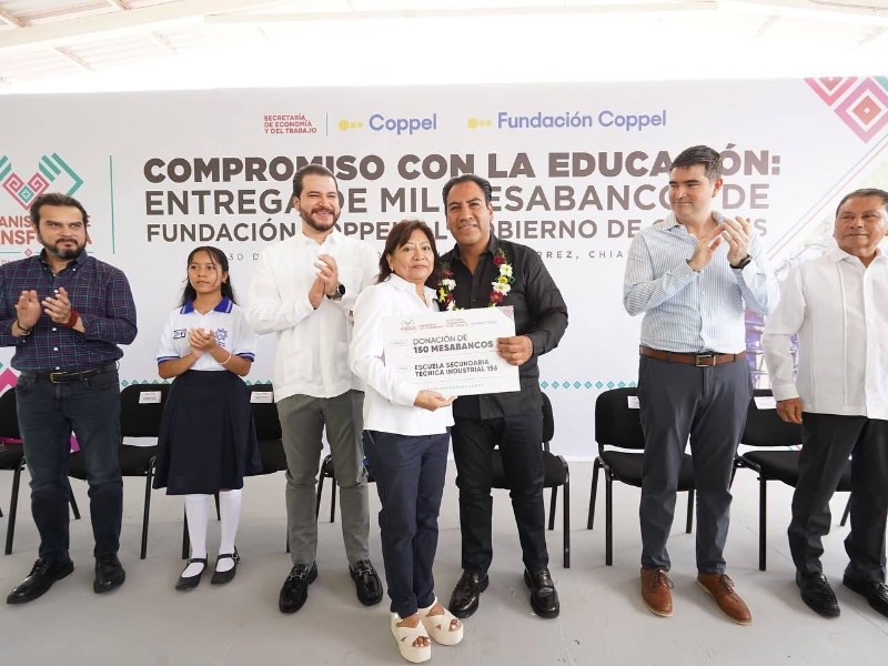 Fundación Coppel y Eduardo Ramírez apuestan por espacios educativos dignos