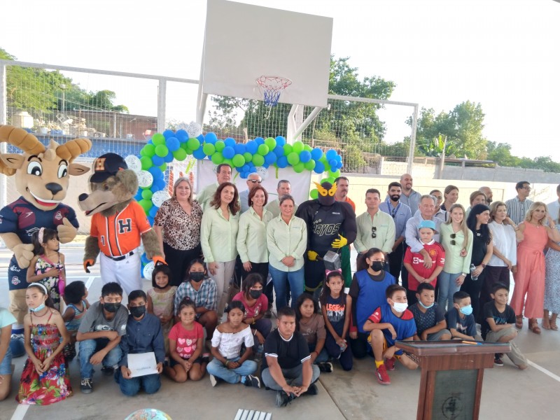 Fundación Imagina inaugura aula de nivelación y complejo deportivo