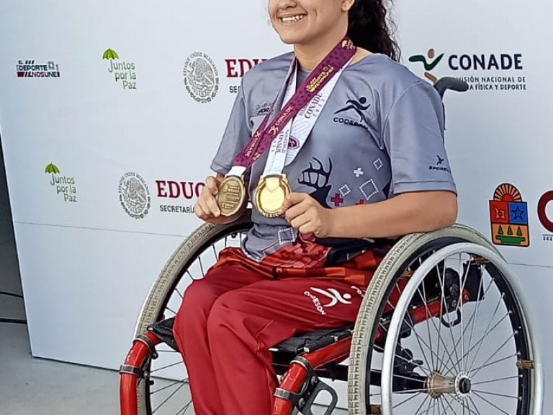 Gana alumna de Cecyte Sonora dos medallas de oro