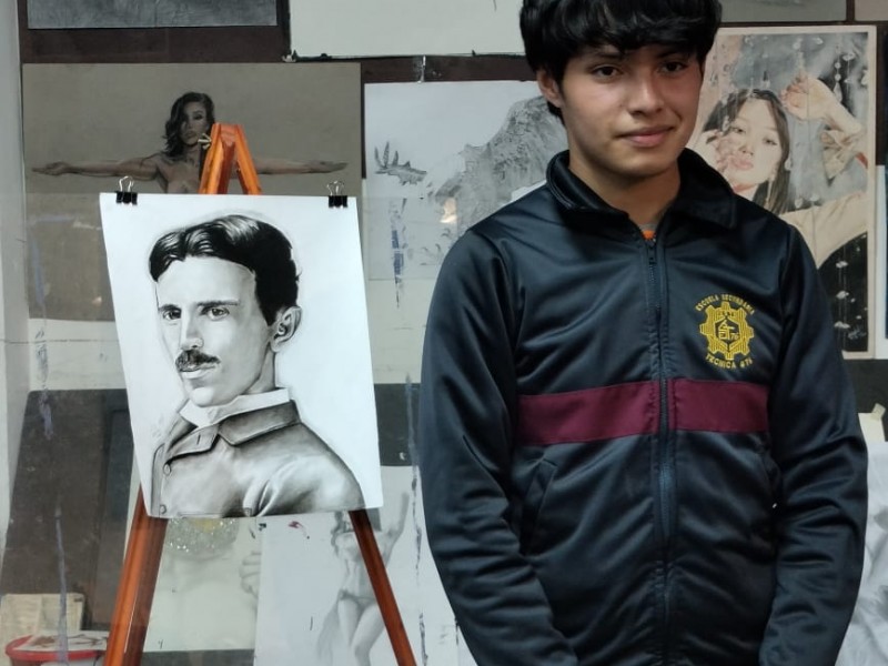 GANA ESTUDIANTE DE SECUNDARIA CONCURSO DE DIBUJO