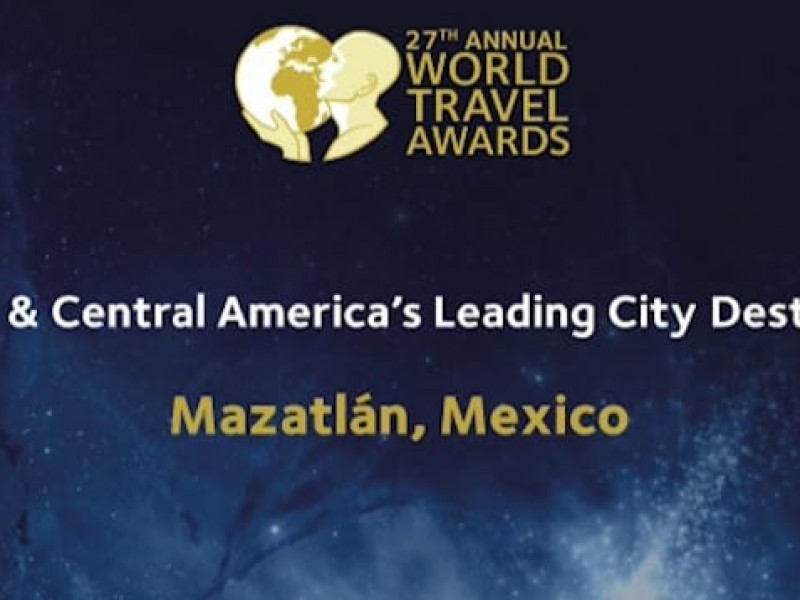 Gana Mazatlán premio por mejor destino turístico