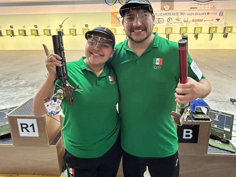 Gana oro Andrea Ibarra en equipo mixto en Campeonato