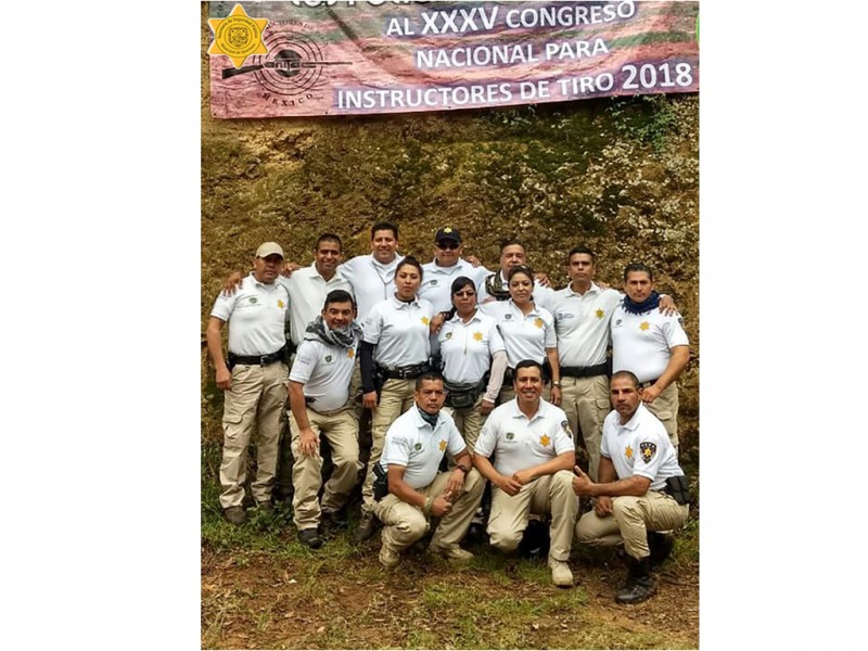 Ganan elementos de SSPM campeonato de Tiro