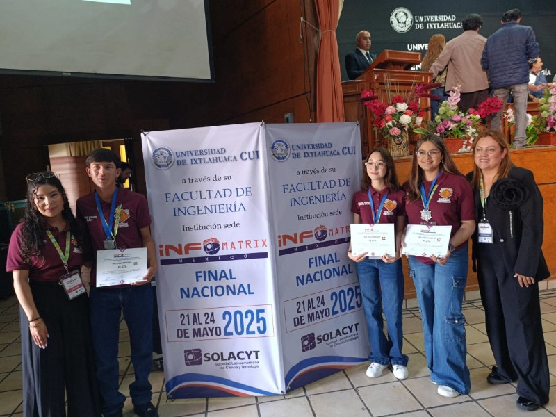 Ganan medalla nacional en ciencia y tecnología