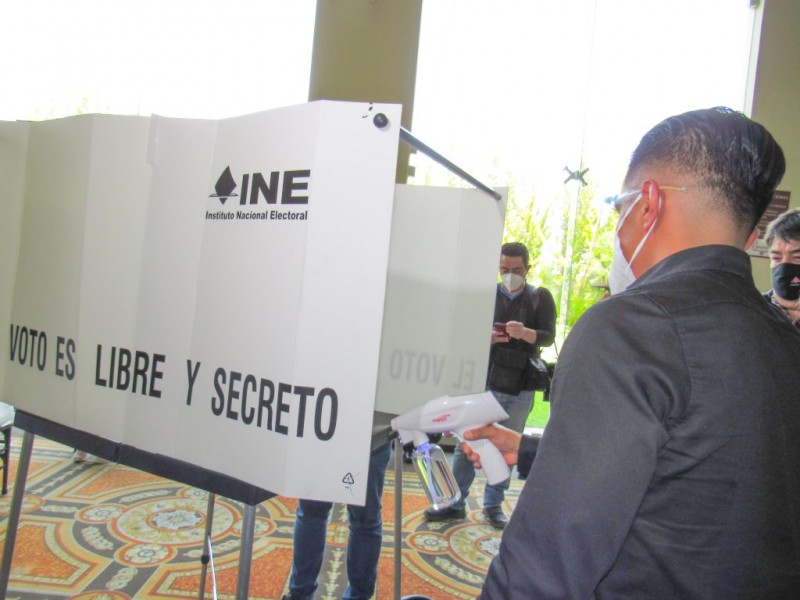 Garantiza INE seguridad sanitaria durante votaciones