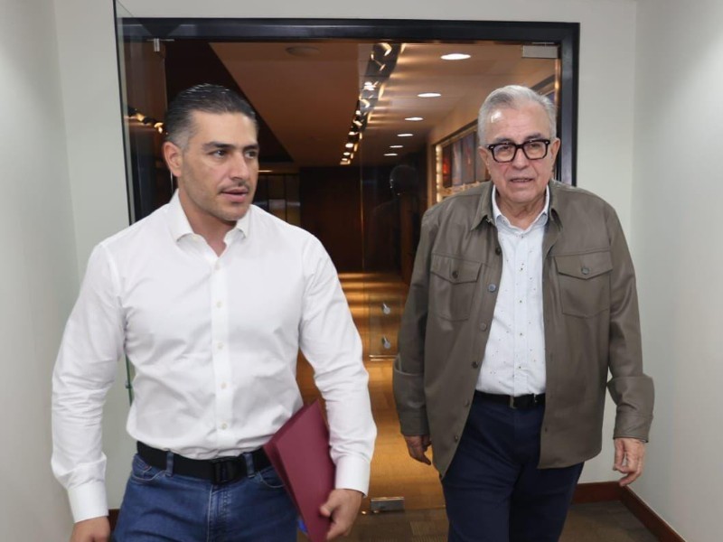 García Harfuch visita Culiacán y se reúne con el Gobernador