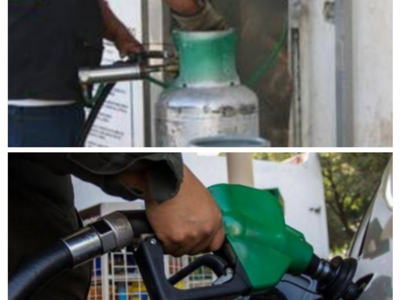 Gasolina y Gas L.P. con costos elevados