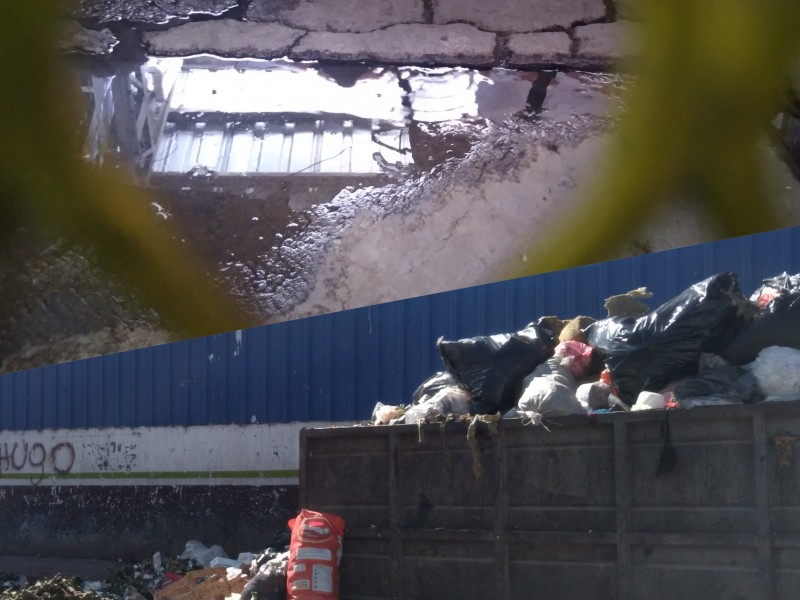 Genera hartazgo en comerciantes contaminación en mercado la Purísima.